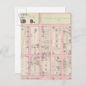 Katholieke Orphan Asylum Atlas Map van Rhode Islan Briefkaart (Voorkant / Achterkant)