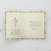 Katholieke paasbegeerpriester Jezus Feestdagen Kaart (Binnen)