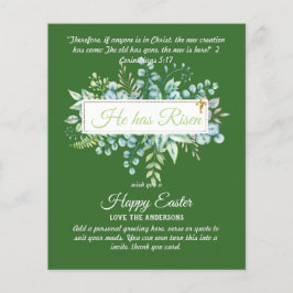 Katholieke PAASKAARTEN Religieuze Bijbeltekst Bijb