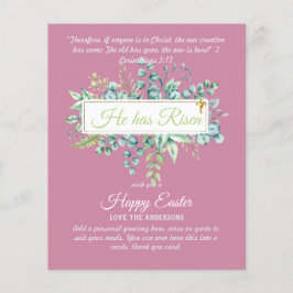 Katholieke PAASKAARTEN Religieuze Bijbeltekst Bijb