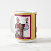 Katholieke Paus Leo Koffiemok (Voorkant links)