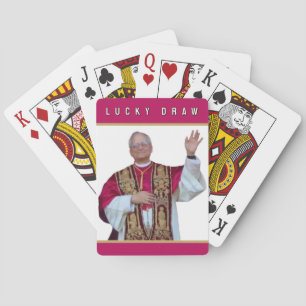 Katholieke Paus Leo Pokerkaarten