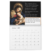 Katholieke plechtigheden & Feestdagen Kalender (Jan 2027)