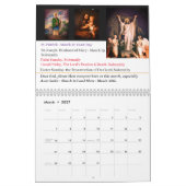 Katholieke plechtigheden & Feestdagen Kalender (Mar 2027)