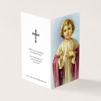 Katholieke Prayer Kaarten | Baby Praag 1