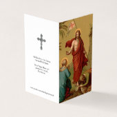 Katholieke Prayer Kaarten | Christus is ontstaan 1 (Buitenkant)