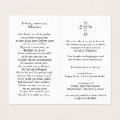 Katholieke Prayer Kaarten | Jesus Knocking 1 (Binnenkant ongevouwen)