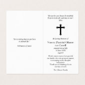 Katholieke Prayer Kaarten | Jezus 1 (Binnenkant ongevouwen)