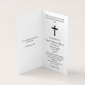 Katholieke Prayer Kaarten | Mary Don Weep (Binnen)