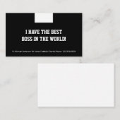 Katholieke priest Black Clergy Collar Religieuze B Visitekaartje (Voorkant / Achterkant)