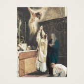 Katholieke priest Funeral Memorial Heilige Kaart - (Voorkant)