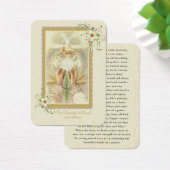 katholieke priest Hands Ordination Poem Visitekaartje (Bureau)