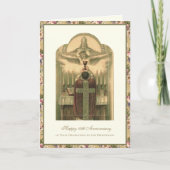 katholieke priest Jubileum Ordination Deacon Kaart (Voorkant)