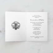 katholieke priest Jubileum Ordination Elegant Kaart (Binnen)