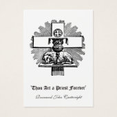 KATHOLIEKE PRIEST JUBILEUM ORDINATION HOLY CARDS VISITEKAARTJE (Voorkant)