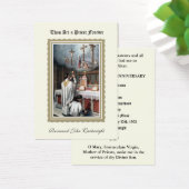 KATHOLIEKE PRIEST JUBILEUM ORDINATION HOLY CARDS VISITEKAARTJE (Bureau)