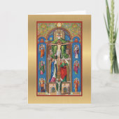 Katholieke Priest Jubileum Ordination Mass Kaart (Voorkant)