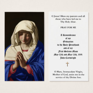 KATHOLIEKE PRIEST ORDINATION JUBILEUM HOLY CARDS VISITEKAARTJE