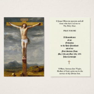 KATHOLIEKE PRIEST ORDINATION JUBILEUM HOLY CARDS VISITEKAARTJE