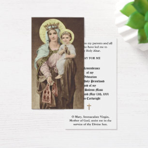 KATHOLIEKE PRIEST ORDINATION JUBILEUM HOLY CARDS VISITEKAARTJE