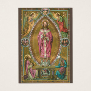 KATHOLIEKE PRIEST ORDINATION JUBILEUM HOLY CARDS VISITEKAARTJE