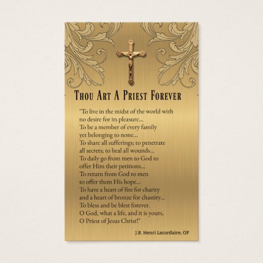 KATHOLIEKE PRIEST ORDINATION JUBILEUM HOLY CARDS VISITEKAARTJE (Voorkant)