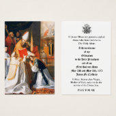 KATHOLIEKE PRIEST ORDINATION JUBILEUM HOLY CARDS VISITEKAARTJE (Voorkant /achterkant)