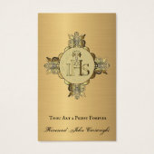 KATHOLIEKE PRIEST ORDINATION JUBILEUM HOLY CARDS VISITEKAARTJE (Voorkant)