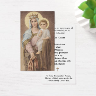 KATHOLIEKE PRIEST ORDINATION JUBILEUM HOLY CARDS VISITEKAARTJE