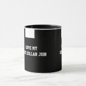 Katholieke priester Black Clergy Collar Religieuze Mok (Midden)