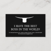 Katholieke priester Black Clergy Collar Religieuze Visitekaartje (Voorkant)