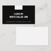 Katholieke priester Black Clergy Collar Religieuze Visitekaartje (Voorkant / Achterkant)