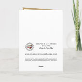 Katholieke Priester Diaken Wijding Jubileum Goud Kaart (Achterkant)