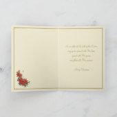  katholieke priester feestdagen kaart (Binnen)