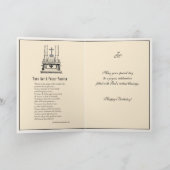 Katholieke priester Floral Maagd Maria Religieus Kaart (Binnen)