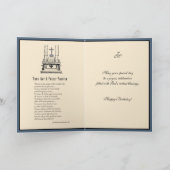 Katholieke priester Floral Maagd Maria Religieus Kaart (Binnen)