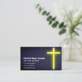 Katholieke priester geestelijkheid Kerk Geloof Con Visitekaartje (Staand voorkant)