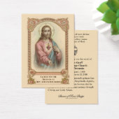 Katholieke priester Jesus Funeral Memorial Heilige Visitekaartje (Bureau)