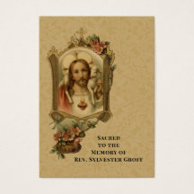 Katholieke priester Jesus Funeral Memorial Heilige