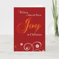 Katholieke priester, Joy met Kerstmis