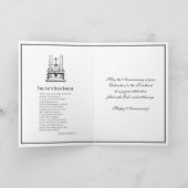 katholieke priester Jubileum Ordination Angels Kaart (Binnen)