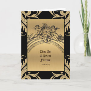 katholieke priester Jubileum Ordination Angels Kaart