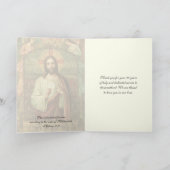 Katholieke Priester Jubileum Priesterwijding Diake Kaart (Binnen)