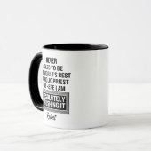 katholieke priester mok (Voorkant links)