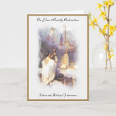 Katholieke priester Ordination Religieuze Jesus Ca Kaart (Gele Bloem)