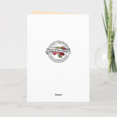 Katholieke priester Pastor Traditionele Alle geleg Kaart (Achterkant)