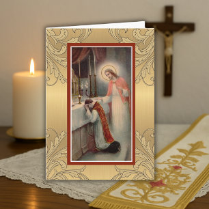 Katholieke Priester Verjaardag Priesterwijding Kru Kaart