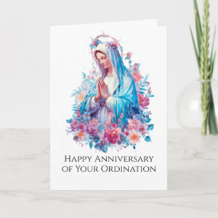 Katholieke Priester Verjaardag Priesterwijding Maa Kaart