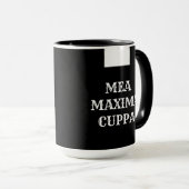 Katholieke priester White Collar    LatijnMea Cupp Mok (Voorkant rechts)