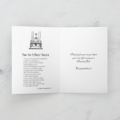 Katholieke Priester Wijding Religie Jezus Kaart (Binnen)